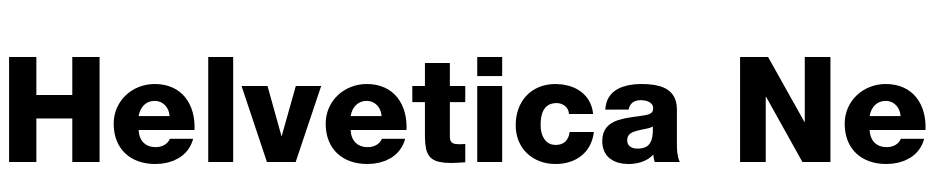 Helvetica Neue LT Pro 85 Heavy Font Download Free